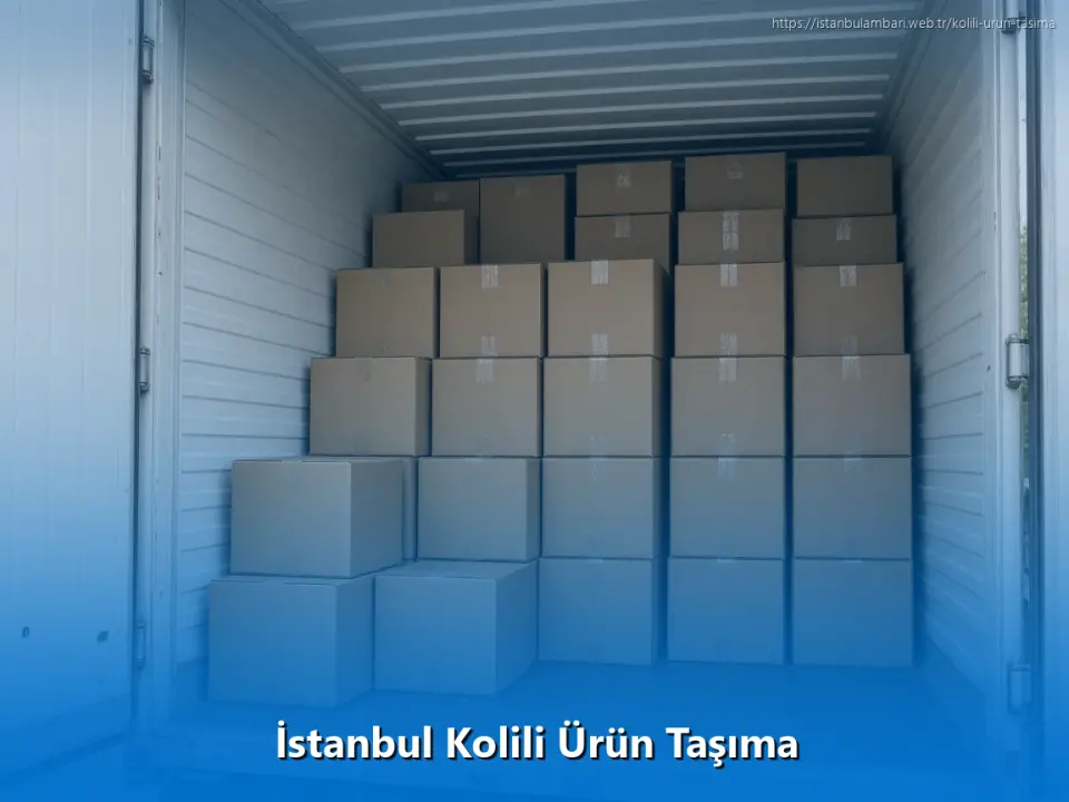İstanbul Kolili Ürün Taşıma